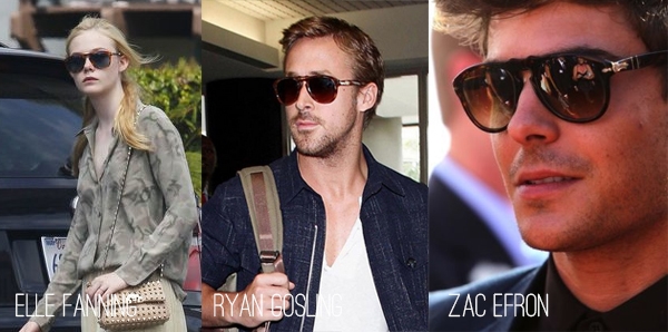 Celebrities in Persol sunglasses