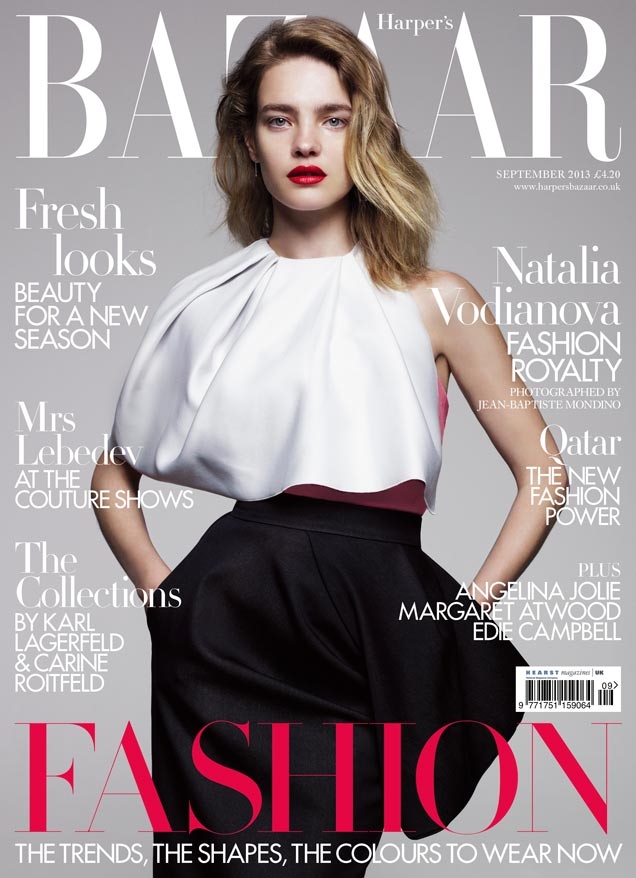 Natalia Vodianova Harper's Bazaar